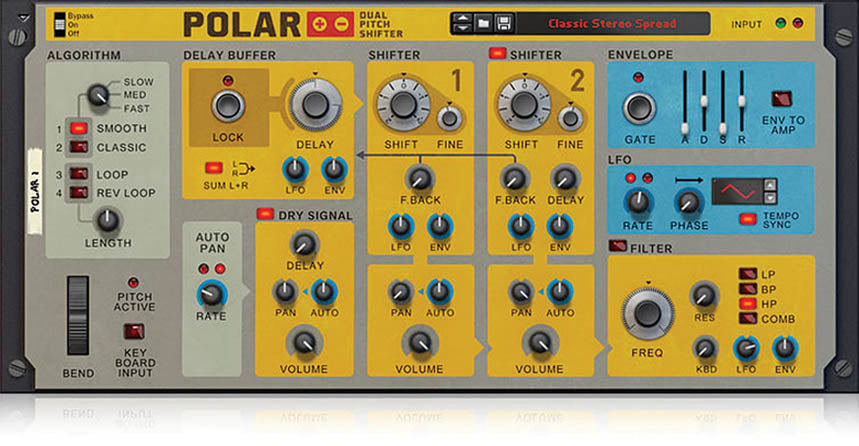 Polar Harmonizing Pitch Shifter