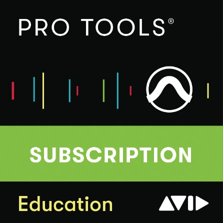 Pro Tools | Studio 1-Year Subscription NEW - Student/Teacher (Education Pricing)