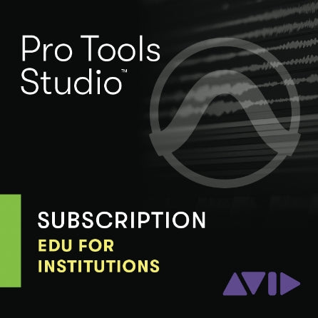 Pro Tools | Studio 1-Year Subscription NEW - Academic Institution