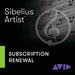 Sibelius Artist 1-Year Software Updates Renewal