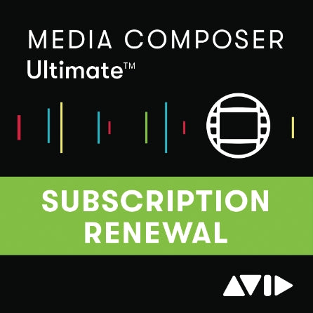 Media Composer: Ultimate 1-Year Subscription Renewal Download Code Only