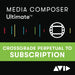 Media Composer Perpetual Xgrade to Media Composer Ultimate 1yr Subscription EDU