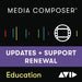 Media Composer Education 1-Year Updates and Support Renewal