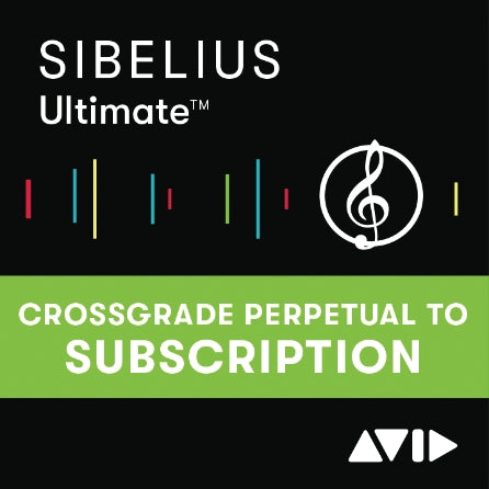 Sibelius Ultimate CROSSGRADE 2Y Subscription from Perpetual