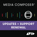Media Composer Perpetual 1-year Updates + Standard Support Plan Renewal