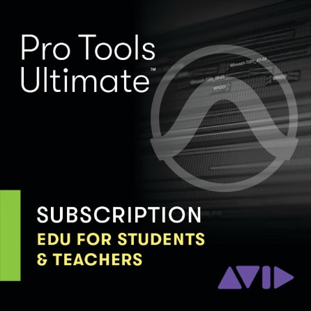 Pro Tools | ULTIMATE 1-Year Subscription NEW - Student/Teacher (Education Pricing)