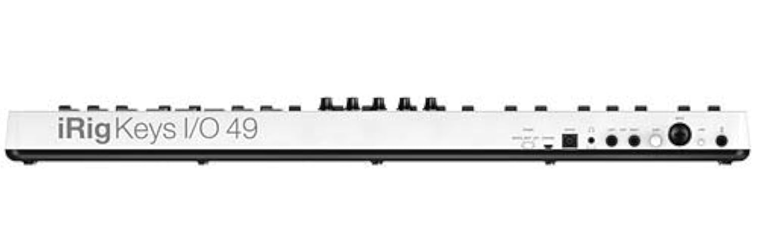 IK Multimedia iRig Keys I/O 49-Key USB MIDI Keyboard Controller for Mac, PC & iOS