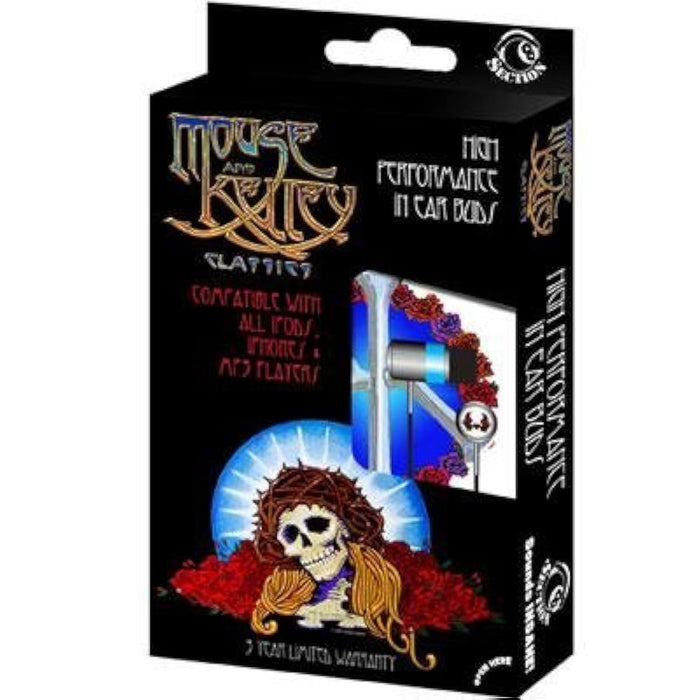 Section8 RBW4935 Mouse & Kelley In-Ear Headphones - Window Box - Black/Blue