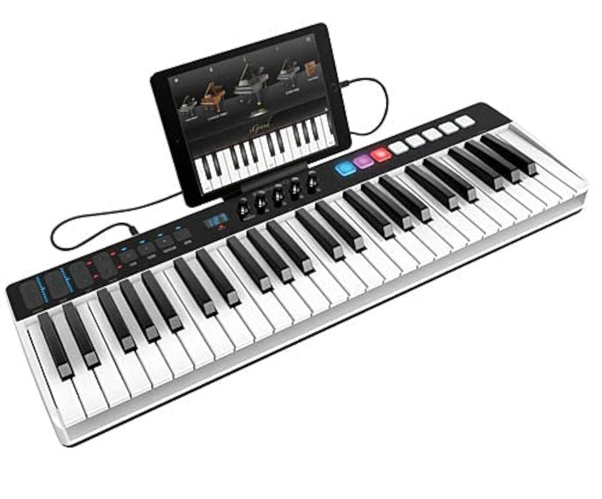 IK Multimedia iRig Keys I/O 49-Key USB MIDI Keyboard Controller for Mac, PC & iOS