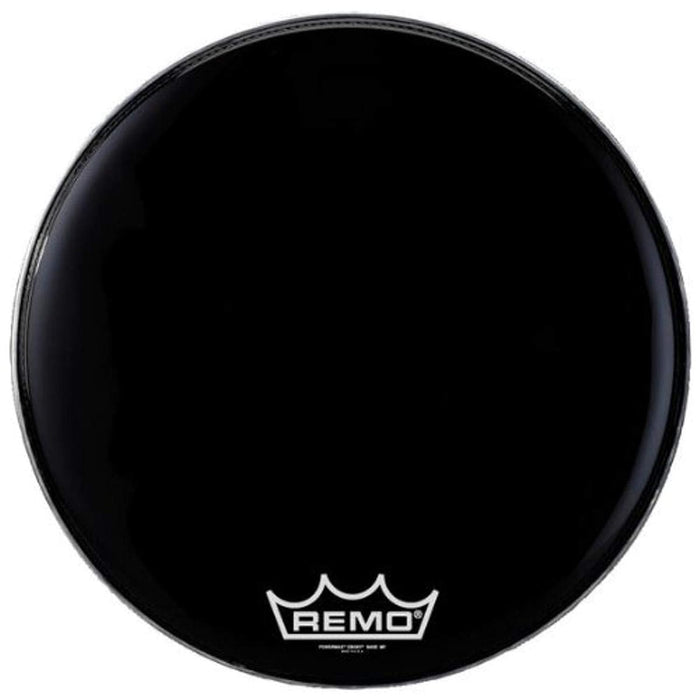 Remo PM2422-MP 22-Inch Bass Drum Heads, Ebony