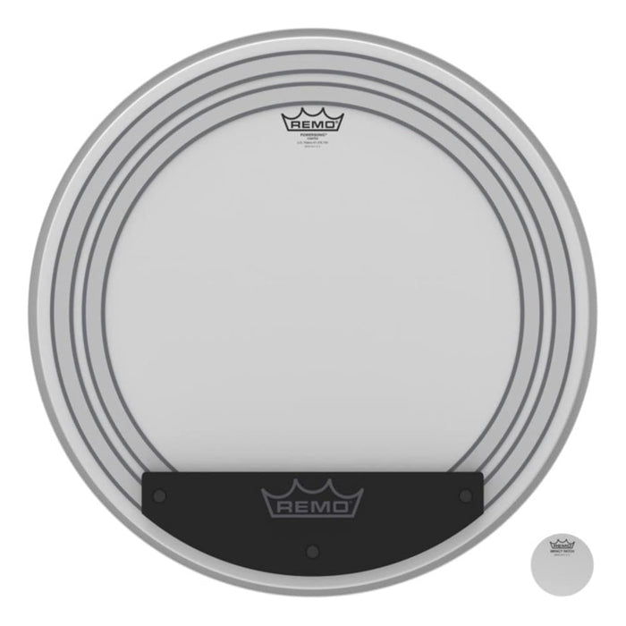 Remo Powersonic Coated Bass Drumhead, 18"