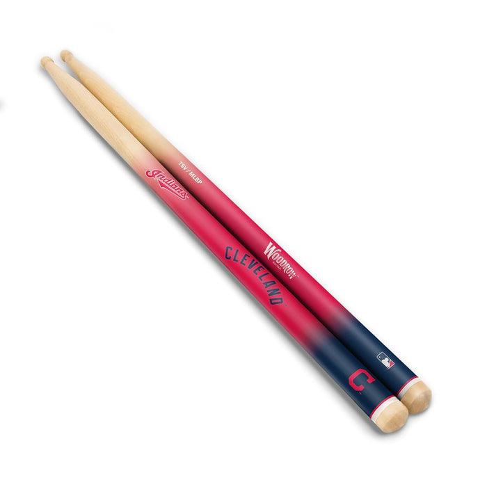 The Sports Vault MLB Cleveland Indians DSMLB08Drum Sticks, Multi, One Size