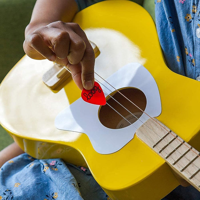 Loog Pro Acoustic kids Guitar 3-strings Ages 6+ Learning App and Lessons Included