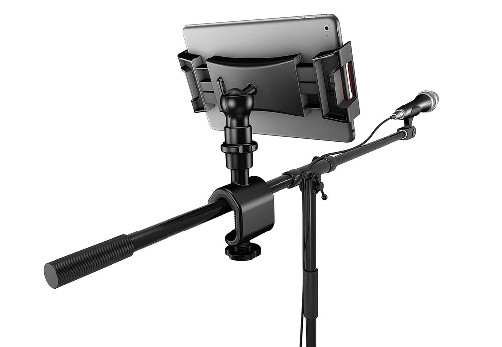 iKlip 3 Deluxe - Universal Tablet Holder for Mic Stand Mount & Tripod Mount