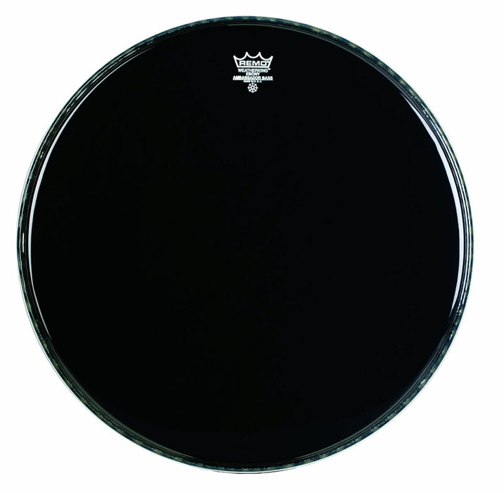 Remo Ambassador Ebony Crimplock 18" Drumhead