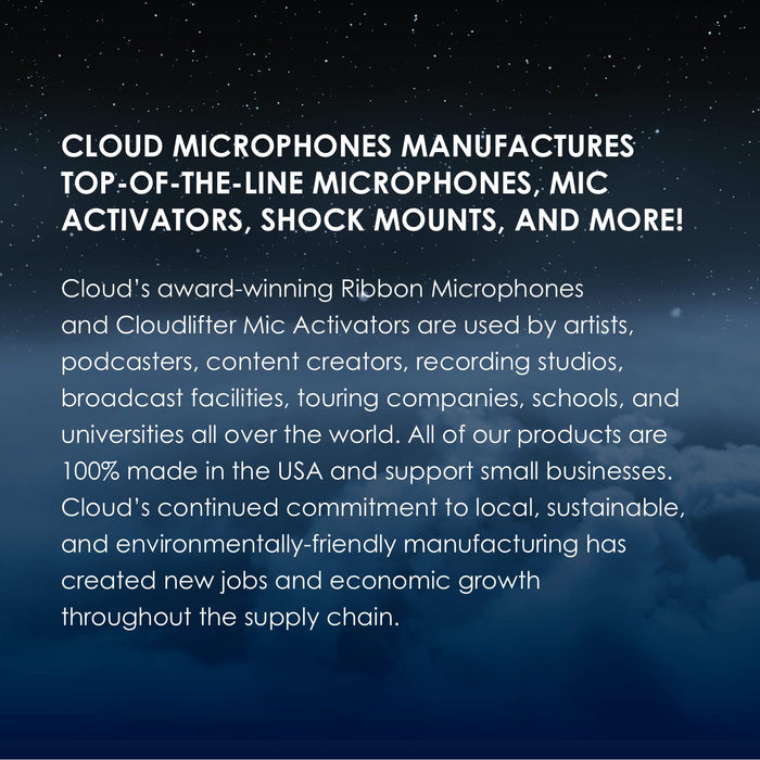 CLOUD MICROPHONES 44-A Ribbon Microphone