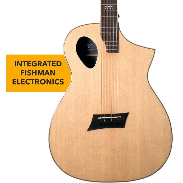 Michael Kelly Triad Port 6 String Acoustic-Electric Guitar Right (MKTPSGNSFZ)