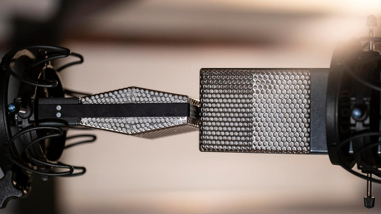Cloud 44 Midnight Passive Ribbon Microphone + Cloudlifter for Professional Voice/Music Recording