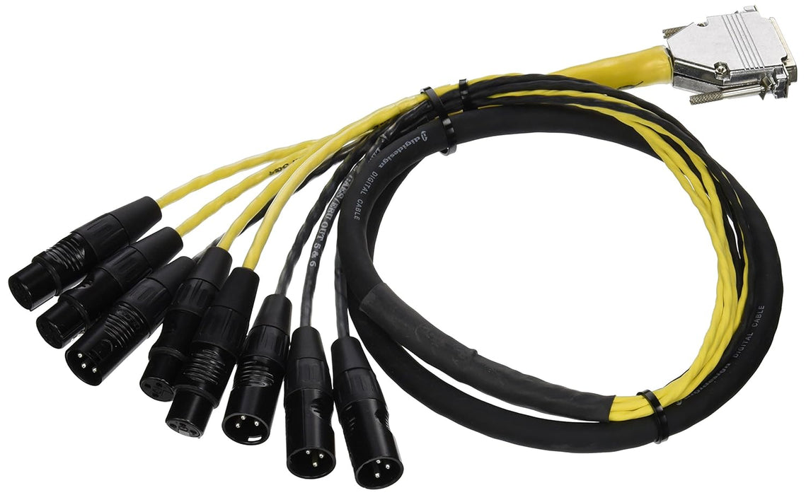 Avid DB25 Male to Female DigiSnake Audio Cable 4' (Model 99403042500)
