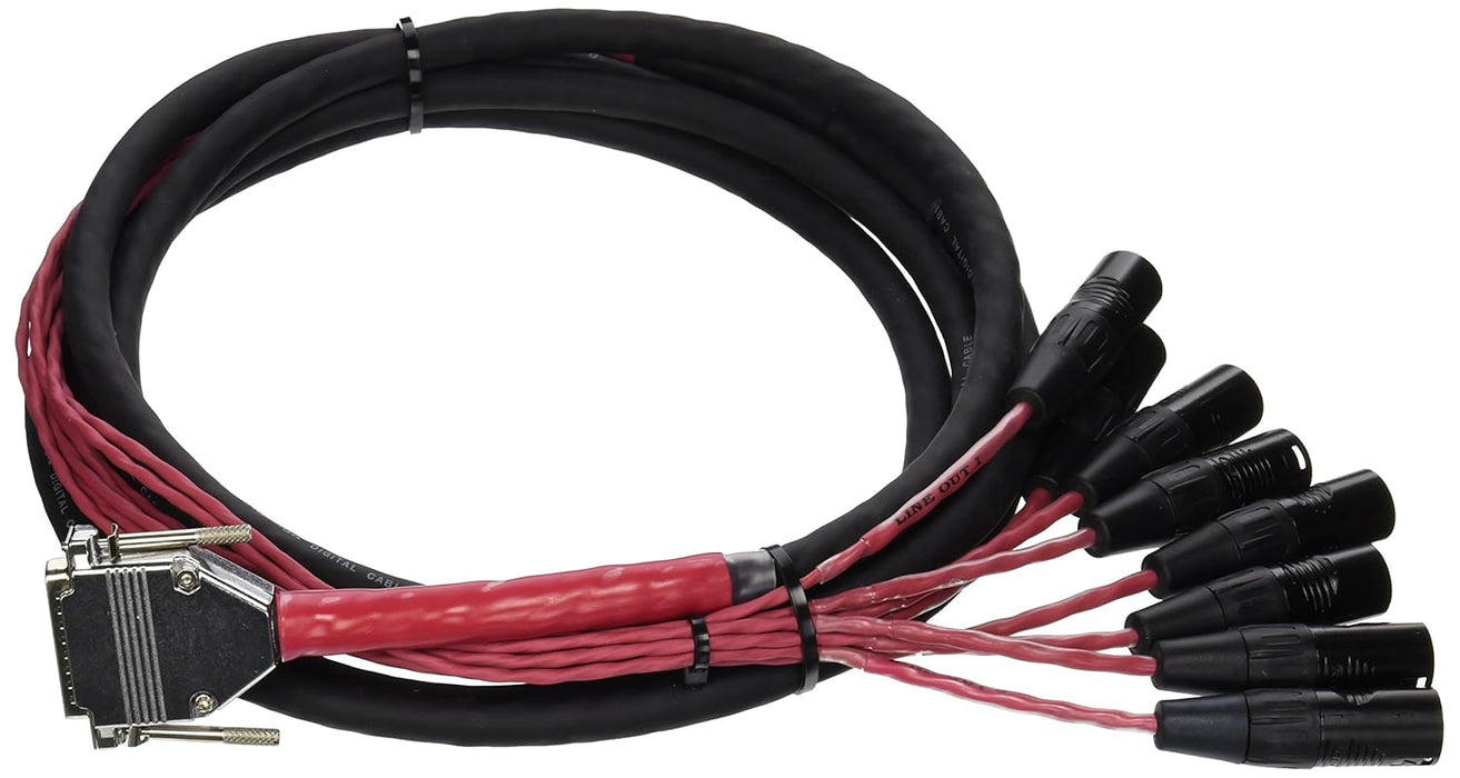 Avid DigiSnake DB25-XLR Male 12' Audio Snake Cable for Sound Recording