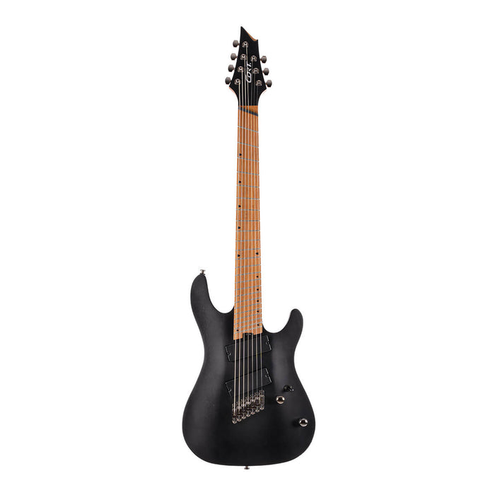 Cort KX307MS Open Pore Black 7 String Multi Scale Electric Guitar