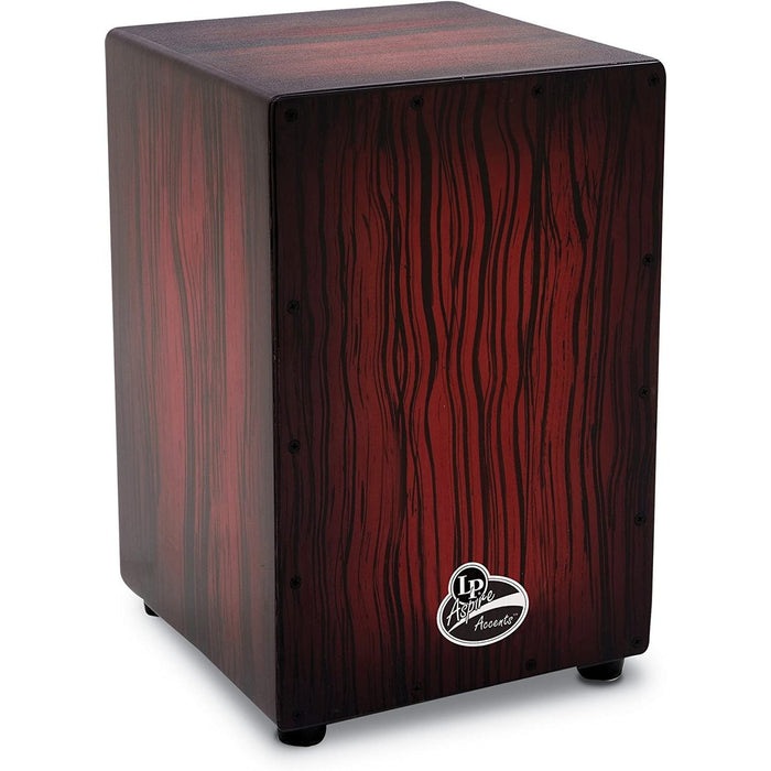 LP Aspire Accents Wire Cajon Dark Wood Streak LPA1332-DWS