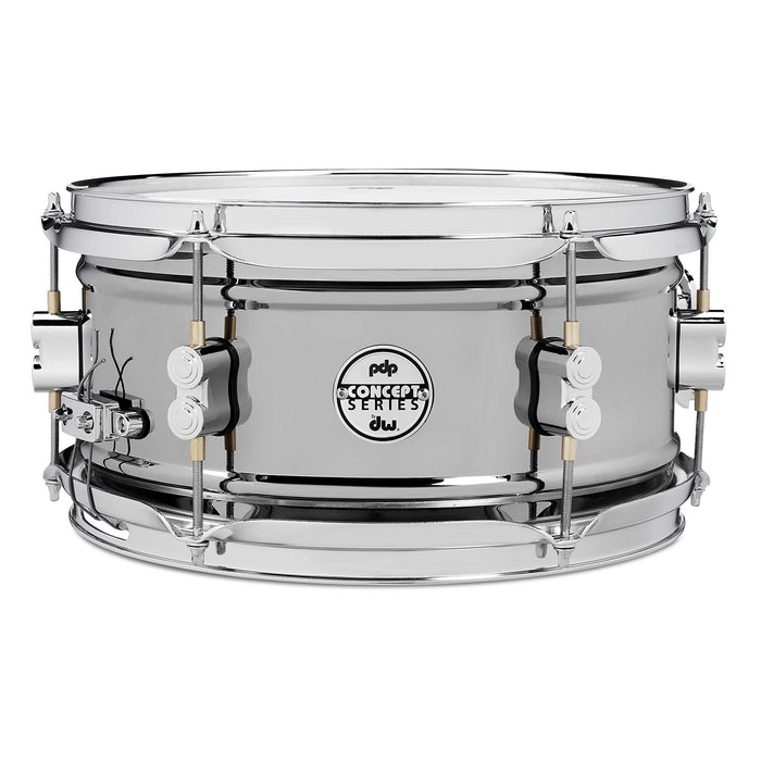 PDP Concept Series 6x12" Snare Drum - Black Nickel Over Steel (PDSN0612BNCR)