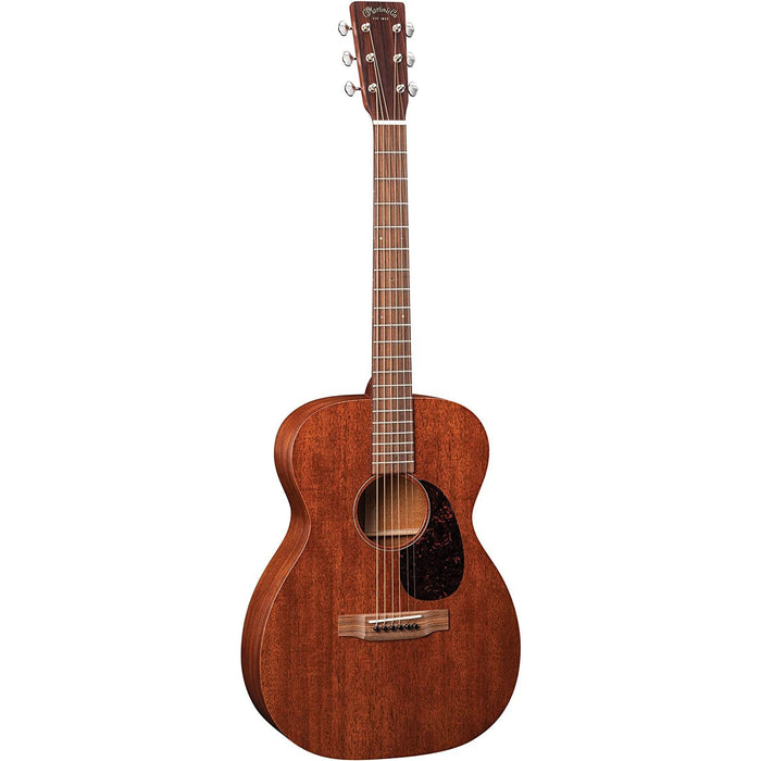 Martin Guitar 00-15M with Gig Bag, Acoustic Guitar for the Working Musician, Mahogany Construction, Satin Finish, 00-14 Fret, and Low Oval Neck Shape