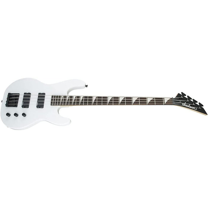 Jackson JS Series Concert Bass JS2, Snow White, Amaranth Fingerboard