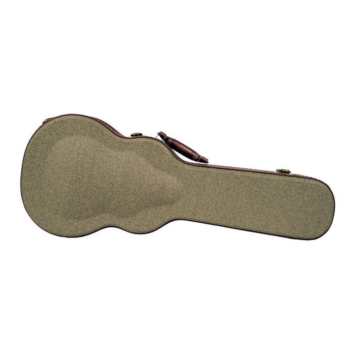 Kala Archtop Olive Tweed Tenor Ukulele Hard Case (Ott-At)