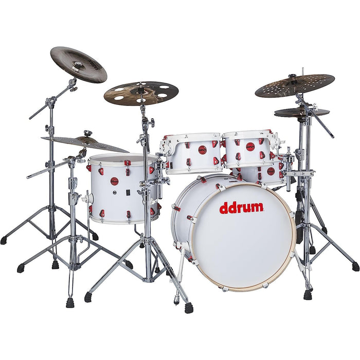 ddrum HYBRID 5 PLAYER WHT -Piece Drum Shell Pack