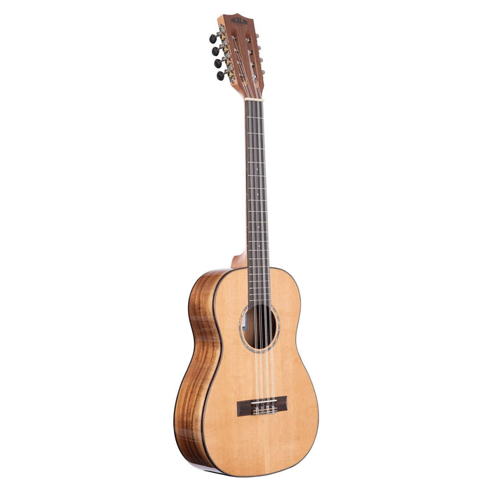 Kala Gloss Solid Cedar Top Acacia 8-String Baritone Ukulele (KA-SCAC-B8)