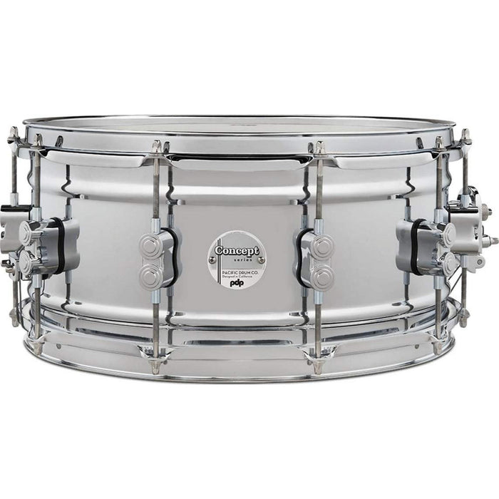 PDP 6.5x14 Concept Series 1mm Stainless Steel Snare (PDSN6514SSCSC)