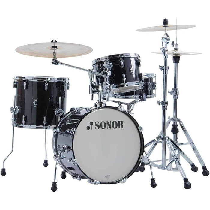 Sonor AQ2 Bop Maple 4-Piece Drum Shell Pack (Transparent Black)