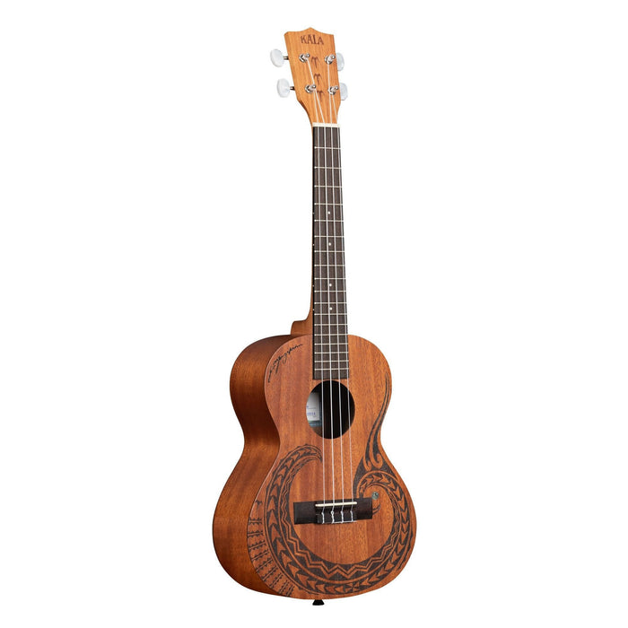 Kala, 4-String Ukulele, Right, Natural, Tenor (KA-Courage-T_W/Bag)