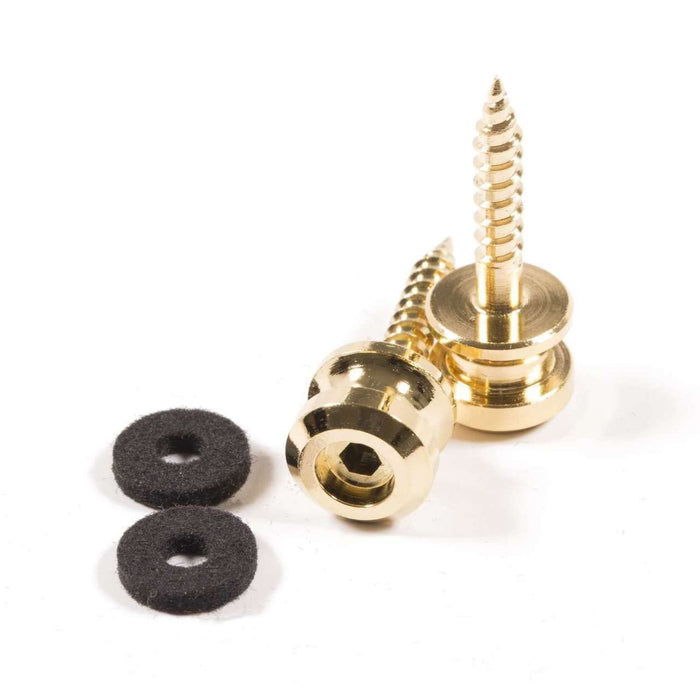 Schaller S-Lock Straplock Replacement Buttons - Gold (24030500)