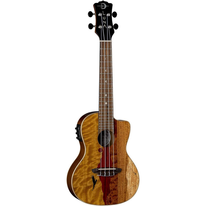 Luna Guitars Vista Eagle, 4-String Concert Acoustic/Electric Ukulele (UKEVISTAEAGLEC)