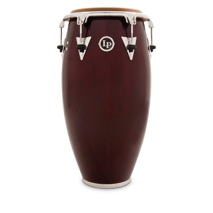 Latin Percussion Classic Top-Tuning 11-3/4" Conga - Dark Wood/Chrome (LP559T-DW)