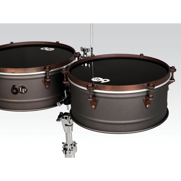 LP LP60 60th Anniversary 14 and 15", Antique Rustic Bronze Hardware Timbale Set (LP1415-60)