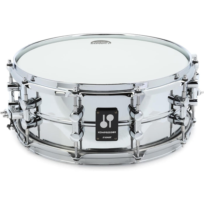 Sonor Kompressor Series Steel 5.75x14" Snare Drum - Polished (KS-140575-SDS)