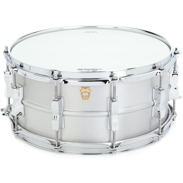 Ludwig Acro Aluminum Snare Drum - 6.5x14" (LA654BM)