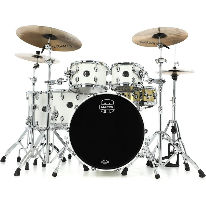 Mapex Saturn 5-piece Studioease Shell Pack - Satin White