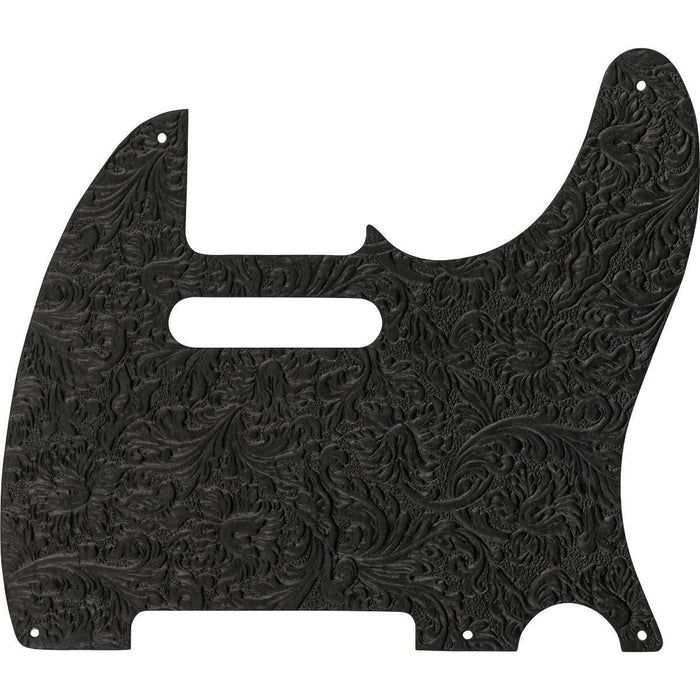 Fender Waylon Jennings Leather Pickguard - Black (099-135-7006)