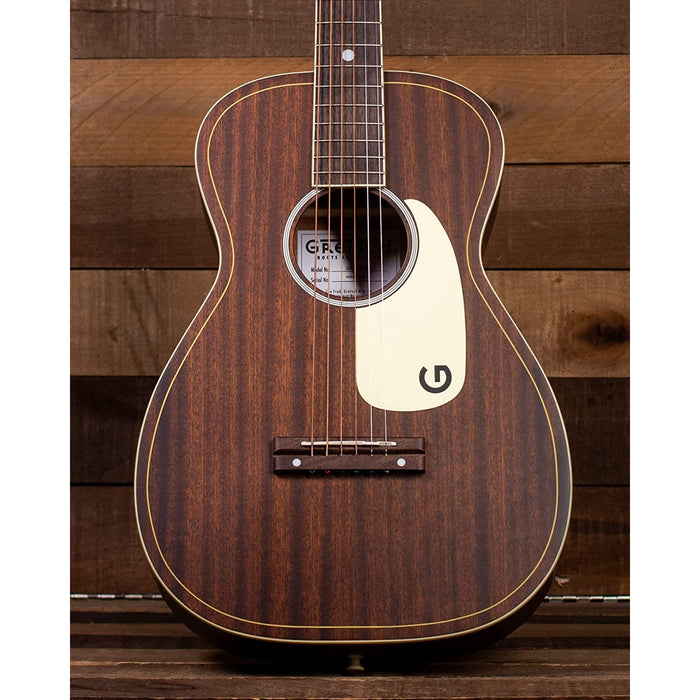 Gretsch G9500 Jim Dandy 24-Inch Scale Flat Top Non-Cutaway Sapele Body 6-String Acoustic Guitar with Black Walnut Fingerboard (Right-Handed, Frontier Stain)