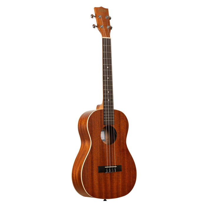 Satin Mahogany Baritone Left Handed Ukulele with EQ