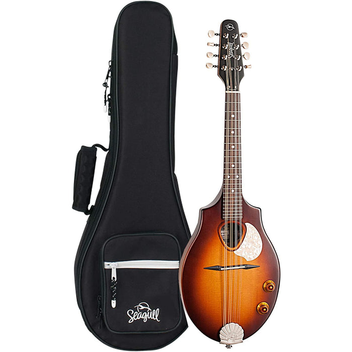 Seagull S8 Sunburst EQ Acoustic-Electric Mandolin with Seagull S-Series Gig Bag (042500)