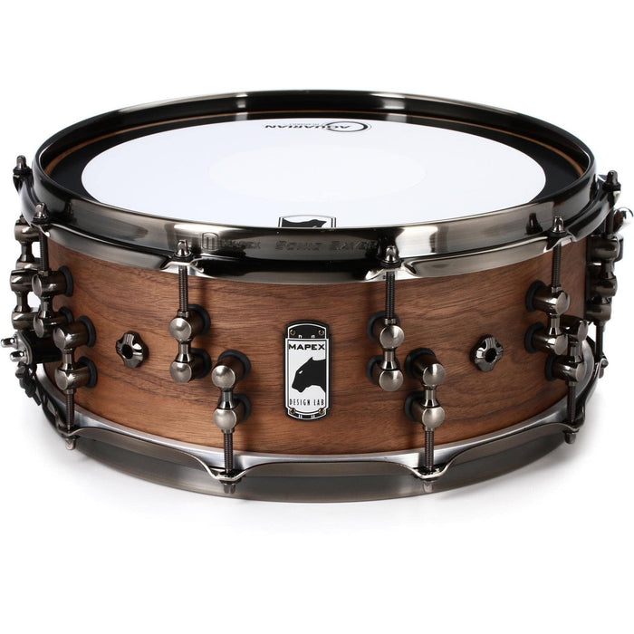 Mapex Black Panther Design Lab Machine Snare Drum, 5.5"x14" - Natural Satin (BPDLMW4550LNW)