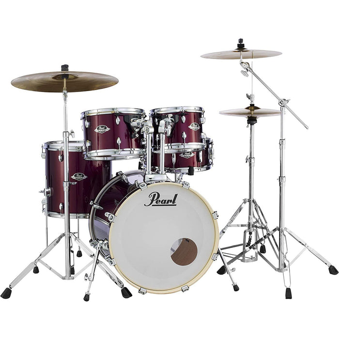 Pearl Export Series 5-Piece Drum Set - Burgundy (EXX725S/C760)