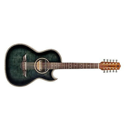 H. Jimenez 10-String Acoustic-Electric Bajo Quinto - Flame Maple (LBQ1EBF)