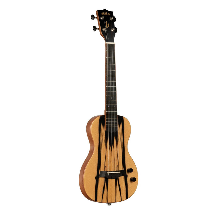 Kala Solid Body Electric Sunny & The Black Pack Signature Tenor Ukulele (KA-SB-Sun-T_W/Bag)
